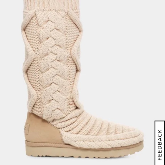 UGG CLASSIC TALL CHUNKY KNIT BOOTS - Picture 3 of 9